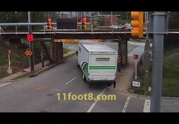 Right turn was the wrong move at the 11foot8 bridge